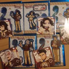 鬼滅の刃　バレンタイン　アクリルスタンド　コースター　冨岡義勇　竈門炭治郎など