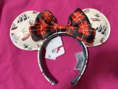 海外ディズニー　ホリデー　カチューシャ　ディズニーランド