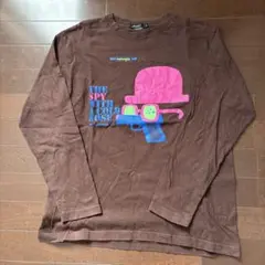 metropia グラフィック長袖Tシャツ M ブラウン