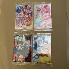 プリキュアカードウエハース12 キラキラプリキュアアラモード4枚