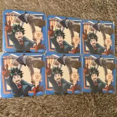 僕のヒーローアカデミア　アートコースター　RIVALS 6枚セット