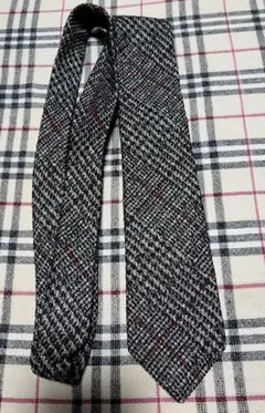 TAKEO　KIKUCHI ハンドメイド チェック柄ネクタイ