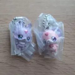 名探偵プリキュア　ポチタン　マシュタン　カプセルトイ　ガチャ　キーホルダー