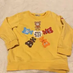 ホットビスケッツ　トレーナー　クマ