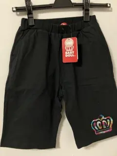 BABY DOLL 半ズボン 140cm 黒