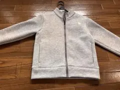 The North Face グレー ジップアップパーカー