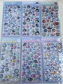 即日発送【水族館限定】ボンボンドロップシール 6種類セット 正規品