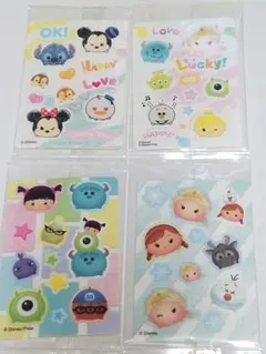 ディズニー ツムツム シール 未開封