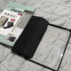 iPad Air ケース カバー衝撃吸収 Apple Pencil対応 ブラック