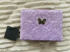ま*☆様 ANNA SUI 紫　ティッシュポーチ　ティッシュケース　蝶