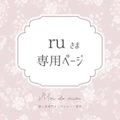 4/22発送 ruさま専用ページ┊伊藤さん2