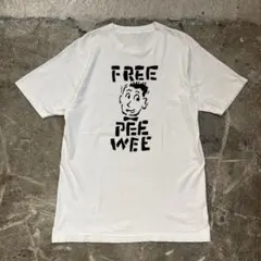 90s Pee Wee Herman “FREE” コメディT メッセージTのサムネイル