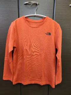 THE NORTH FACE オレンジ 長袖カットソー 150