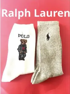 コ*ロ様 Ralph Lauren★レディースソックス★2足組