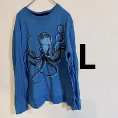 CHEROKEE タコプリント 長袖Tシャツ L/G 12-14