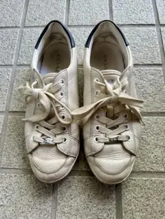 coach レザースニーカー　23.5cm