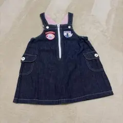 ミキハウス　デニムワンピース　100サイズのサムネイル