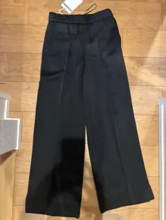 JIL SANDER テーパードパンツ ブラック 46 - メルカリ
