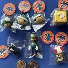 スーパーマリオ マスコットフィギュア　4点