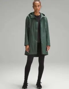 lululemon　ルルレモン　ロングコート　レインコート　撥水　6
