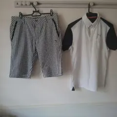 PUMA ゴルフポロシャツパンツ セット