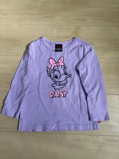BABYDOLL デイジーダック 長袖Tシャツ パープル 100cm