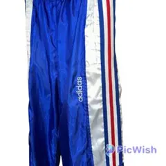 adidas 80s 90s デサント製 トラックパンツ トリコロールカラー