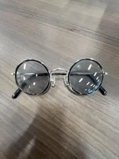 y*a様 名品 白山眼鏡店 anaaki M ツーポイント ボストン レスリム