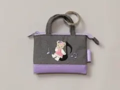 【ファミリア】キャトルレーヴ 宝塚コラボ ミニデニムバッグチャーム familiarファミリア 宝塚歌劇団 ミニデニムバッグチャーム キャトル
