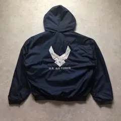 OARSMAN U.S. AIR FORCEナイロンジャケット刺繍フルジップ