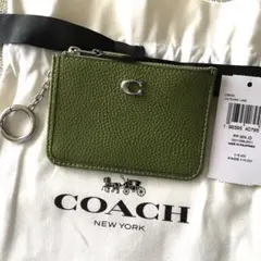 新品　コーチ COACH 定価15,400円 ミニ スキニー ID ケース