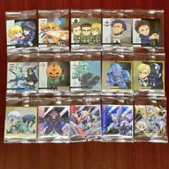 にふぉるめーしょん 機動戦士ガンダム シールウエハース　シール　１５枚セット