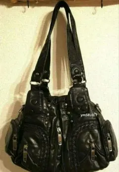 ⭐︎新品訳あり✨レザーショルダーハンドバッグ フェアリーグランジ Y2K ポケット