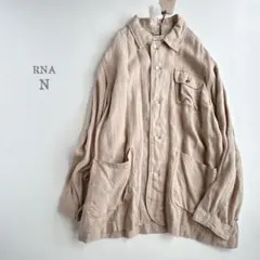 オーマ様専用 【新品】 RNA N ⿻ リネン ワイド ジャケット ゆったり