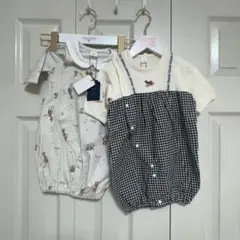 新品2点♡Cottori コトリ購入　ロンパース♡