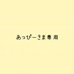 あっぴーさま専用