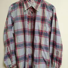 Brooks Brothers 長袖チェックシャツメンズ春夏用