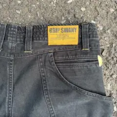 GRIP SWANY ペインターパンツ ブラック ワークパンツ 黒 メンズ 古着のサムネイル