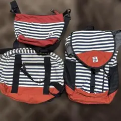 チャムスバッグ　リュック　ボストンバッグセット