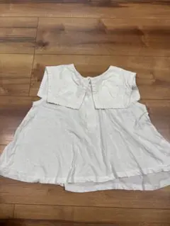 セラフ ノースリーブトップス 100cm ホワイト