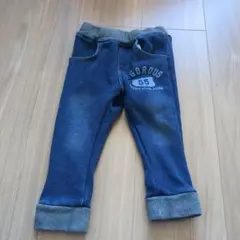 ムージョンジョン　裏起毛　パンツ 90cm