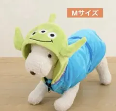 エイリアン　リトルグリーンメン　犬服　ペット服　Mサイズのサムネイル