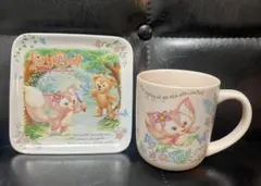 初期　ディズニーシー　リーナベル　スーベニアカップ　スーベニアプレート