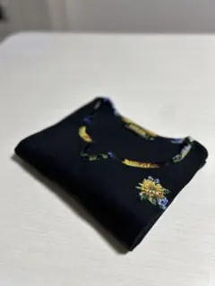 FELLER ブラック Vネック Tシャツ 半袖のサムネイル