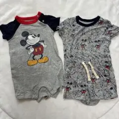 【お値下げ！！】3着セット　baby GAP カバーオール 6-12ヶ月
