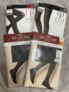 ATSUGI アツギ　タイツ　4足セット売り　M〜L ブラック