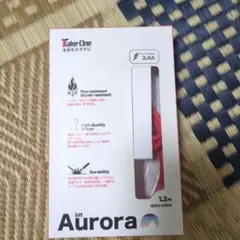 Take-One Aurora 1.2m レッド Lightningケーブル