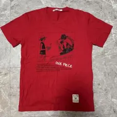 ONE PIECE グラフィックTシャツ M レッド 【201】
