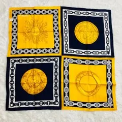 未使用 CELINE 大判シルクスカーフ サンバースト スターボール トリオンフ