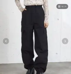 tiptop レーヨン・ナイロンミリタリーパンツ